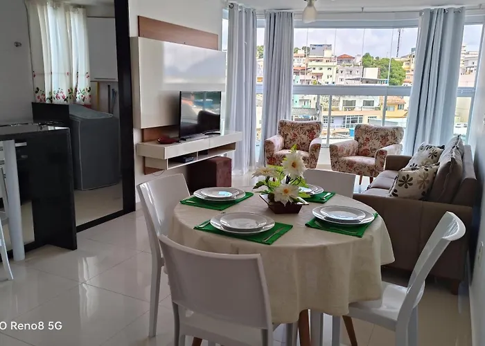 Apto 2 Quartos, 2 Min Da Praia - Ampla Area Externa, Maximo 6 Pessoas!!!